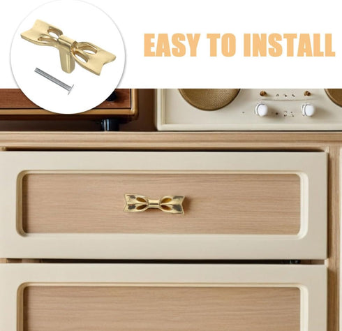 2sets Angoily Decorative Drawer Pulls Stylish Handles for Cabinets Dressers and Bedside Tables Easy to Install
