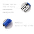 100Pcs Quick Disconnects Vinyl Insulated Female Spade Wire Connectors, 12-10AWG Electrical Crimp Terminal