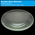 PATIKIL 4" Focal Length Double Convex Lens, 2 Pack 50mm Diameter Glass Optically Polished for Physics Experiment