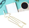 BigKing Large Gold Paper Clips, 100Pcs Metal Arrow Flower Design, Cute Innovative Clips, Prevent Rust Electroplating