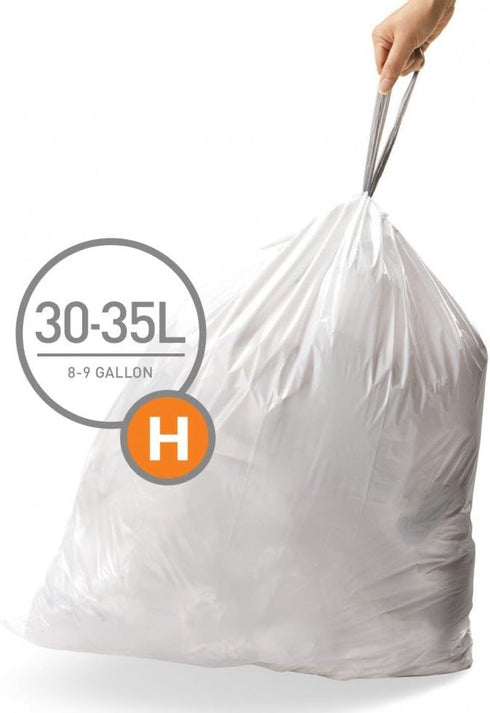 CW0168 Simplehuman Custom Fit Can Liner H