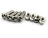 2-Pack Black Aluminium Alloy Handle | Rectangular Industrial Pull Handle for 30 Series Aluminum Extrusion Profile 120mm