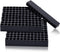 20 Pcs 12 Holes Hex Shank Bit Holder, Screwdriver Head Storage Case, Plastic Drill Bit Organizer for 1/4 Inch Hex Shank