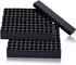 20 Pcs 12 Holes Hex Shank Bit Holder, Screwdriver Head Storage Case, Plastic Drill Bit Organizer for 1/4 Inch Hex Shank