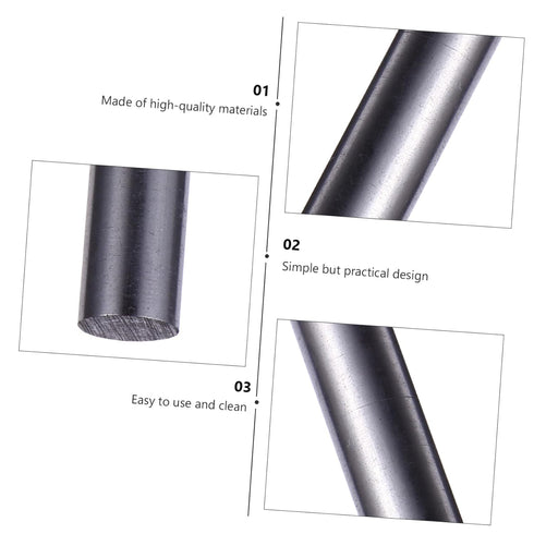 Stir Rod 2pcs High Purity Graphite Block Reusable Stirring Liquid Rod