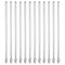 PATIKIL 8Ga x 5.9 Inch Stainless Steel Dispensing Needle Tips, 12Pcs Blunt Tips Luer Lock for Thick Glue