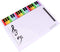 Exercise Board Reusable Stave Whiteboard, Writable Staff Teaching Whiteboard for Piano Stave Cards Notation Tool