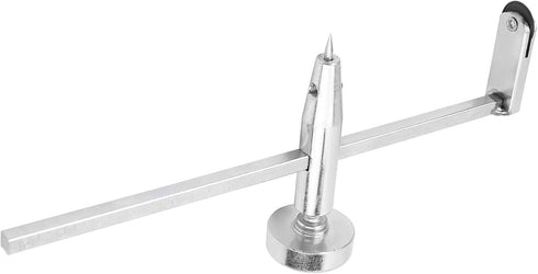 Dry Wall Circle Hole Cutter, Steel Shaft Plasterboard Saw with Adjustable Pivot Point for Easy Operation