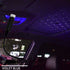 Mini Led Star Projector Night Light, Adjustable USB Romantic Auto Roof Ceiling Lamp for Car, Bedroom, Party, Violet Blue