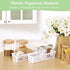 Lnrueg 20 PCS Classroom Storage Baskets - 10.2 x 3.1 x 2.4 inches, Durable Plastic Pencil Organizers for Home School