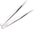 2 Pcs Fine-Pointed Tip Precision Metal Tweezers with Protective Sleeves for Crafts, Jewelry, and Repair