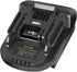 KUNLUN DM18M Battery Adapter for Makita 18V Tools, Convert Dewalt 20V & Milwaukee M18 Batteries to Makita 18V