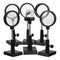 Physics Science Kit Optical Glass Plane Mirror Prism 6pcs Set for Classroom