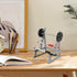 FuGuiHui Squat Rack Pen Holder, Mini Barbell Rack Pen Holder, Gym Theme Decorations Gift for Fitness Enthusiasts