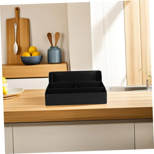 LIFKOME Countertop Multi Purpose Cup Shelf Organizer with Large Storage Compartment Efficient Storage for Milk Tea