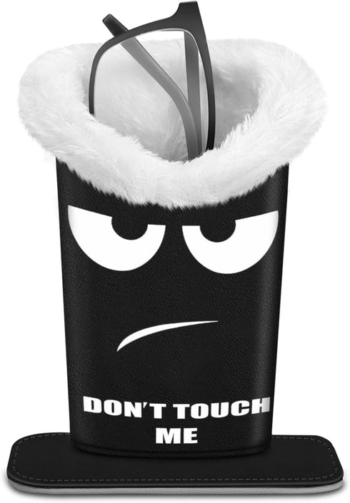 FINTIE Plush Lined Eyeglasses Holder, Glasses Stand Case, Anti-scratch Glasses Storage Organizer