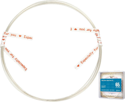 Easy Silver Solder Wire, 22 Gauge for Jewelry Repair, 5 FT