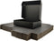 Small Black Shipping Boxes for Small Business, Pack of 25, 9x6x2 inches Cardboard Corrugated Mailer Boxes