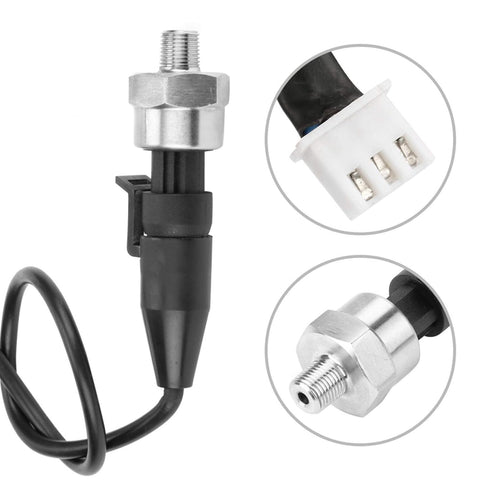 Pressure Transducer Sender Sensor, 1/8NPT Thread Stainless Steel for Oil Fuel Air Water, Pack of 2 (150PSI)