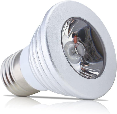 Mengjay 1 Dimmable E27 3W Bulb Pcs Led RGB LED Spotlight Smart Led Lamp with Remote