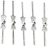 300pcs (33mm, H&D HYALINE & DORA H&D Chrome Bow Tie Clips Metal Butterfly Clips for Fastening Crystals, Chandelier