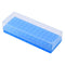 YOKIVE Tube Rack, Double Panel with Lid, Plastic Test Tube Holder, Great for 11mm, 7.5mm Lab Test Tubes
