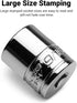 Capri Tools 3/8 in. Shallow Socket, 3/8 in. Drive, 12-point, SAE