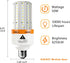 Led Light Bulb, 400W Equivalent 6250 Lumen 5000k Super Bright led Bulb,E26/E27 Medium Base 50W led Corn Light Bulb for Outdoor Indoor Lamp Area Garage Warehouse Workshop Street Backyard 2 Pack by RIUVAO