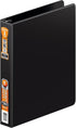 Wilson Jones Heavy Duty Round Ring Binder, 1-Inch, Extra Durable Hinge, Black (W364-14B)