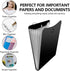 Vertical Expanding Accordion File Folder with 7 Pockets, Multi Pocket Organizer A4 Letter Size for Easy Backpack Access