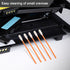 200 Pcs Orange Foam Swab Cleaning Swab Foam Tips Sponge Stick for Inkjet Printer, Camera, Optical Lens Equipment