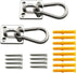 2 Set M8 Heavy Duty Ceiling & Wall Mount Hanging Hardware Fitting Set for Yoga Hammock