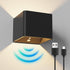 Rechargeable Motion Sensor Wall Light, Battery Operated Wireless Wall Sconce, Up and