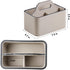 Caddy Organizer with Handle, PU Leather Remote Control Holder Desk Caddy, Portable Makeup Remote Organizer for Table