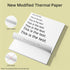 8.5''x11'' (200 Rongta Thermal Printer Paper US Letter Size, Thermal Paper Roll and Single Sheet, Advanced Clear