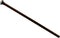 Westbrass D123-12 3/8" x 12" Brass Flat Head Toilet Riser Supply Line, Oil Rubbed Bronze