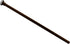 Westbrass D123-12 3/8" x 12" Brass Flat Head Toilet Riser Supply Line, Oil Rubbed Bronze