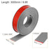 U-Shape Edge Banding 1-1/4" x 9.8ft (32mm x 3000mm) Self Adhesive TPE Flexible Veneer Edging Edge Protector for Furniture Cabinet Table Repair, Gray