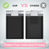 UCGOU Bubble Mailers 4x8 Inch Black, 100 Pack Poly Padded Envelopes for Small Business Mailing