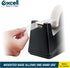 Excell Dualcore Desk Tape Dispenser (1"+3" Core) with Pen Holder for Home, Office, Shop, and Warehouse