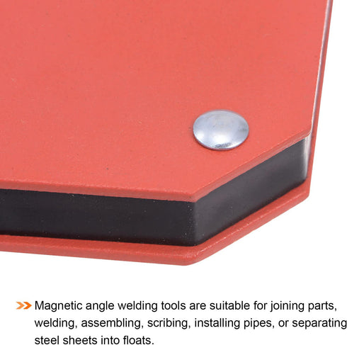 Mini Arrow Welding Magnet Holder, 10LBS, 45, 90, 135 Degree Angle, Magnetic Metal Clamps for Welding