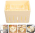 Set HOMSFOU Tofu Pressing Tool DIY Tofu Mold Box with Cheese Cloth Food-grade Plastic for Homemade Kitchen Bean Curd