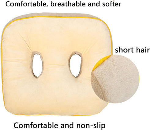 ZWDYY Car,Pink,40 35 7cm Office Cushion for Butt and Back,Beautiful Buttocks Cushion Orthopedic Seat Cushion Memory