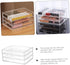 Hemobllo Clear Drawer Organizer Stylish Storage Case for Home Office and Cosmetic Essentials for Sundry Items