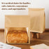 Packaging 50 Pack, 8.7x4.3x11 Inches, PAICUIKE Bread Bags Large Bakery Bag with Window Bags Tin Tie Tab Lock