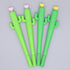 4 pack Sencoo Black Ink Gel Pens Creative Cactus Pen Stationery School Student Gift