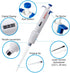 FOUR E'S SCIENTIFIC 2-10 ML High Accurate Micropipette, Single-Channel Adjustable Variable Volume Pipettor