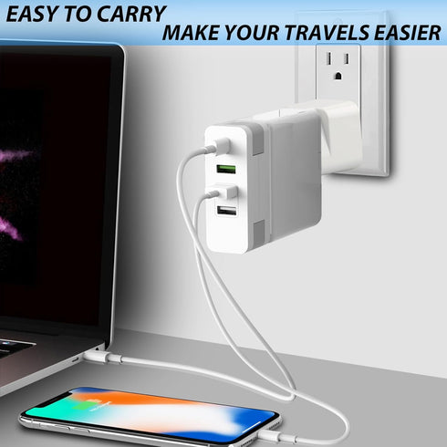 Europe to US Plug Adapter, 3 Pack UK to US Plug Adapter, India to US Plug Adapter, Universal Travel Adapter for USA, Europe Australia UK Italy to American Outlet Plug Adapter-Type B