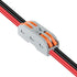 DIANN 10pcs Lever Wire Connectors SPL-2, 2 Circuit Inline Splices for 28-12 AWG Quick Connect