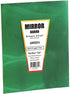 Hygloss Products Mirror Board Sheets, Reflective Shiny Poster Board, Green, 8-1/2 x 11 Inches, 5 Pack